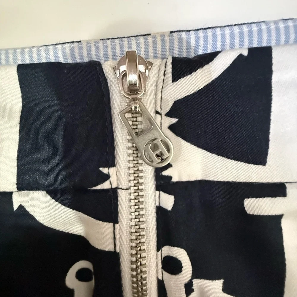 Hatley Nautical Anchor Navy & White Skirt Size 6